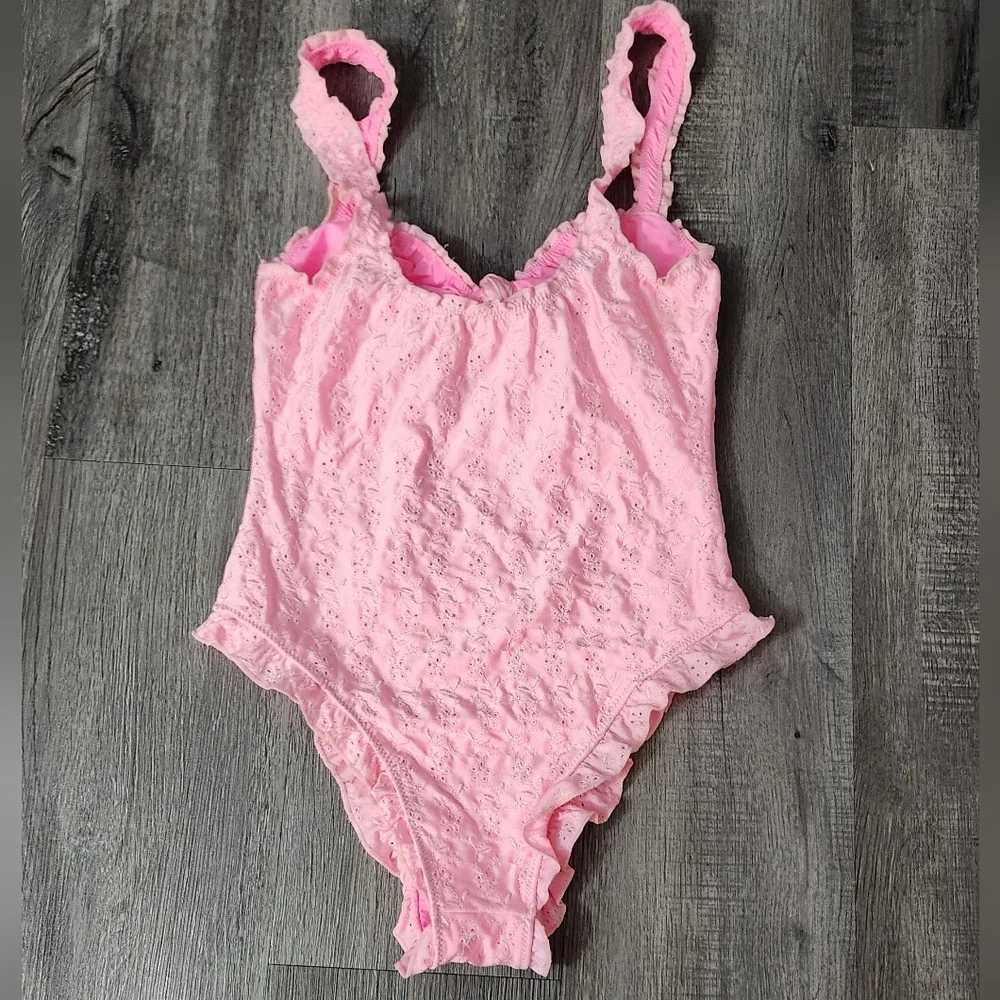 New!Frankie's‎ Bikinis Lucia Eyelet One Piece Swimsuit